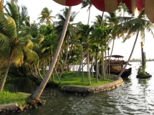 Backwaters of Alleppey, Kerala केरल के पर्यटन स्थल